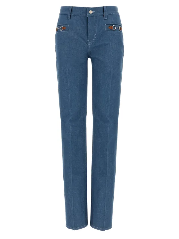 Morsetto Jeans Light Blue - Gucci
