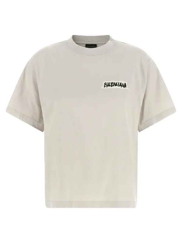 Masking Tape T-Shirt Gray