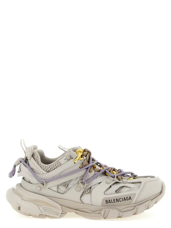 Track Trail Laces Sneakers Gray - Balenciaga