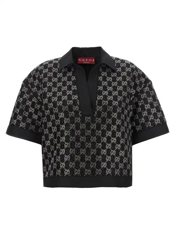 Gg Tops Black - Gucci