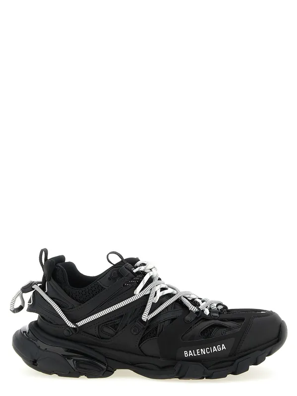 Track Trail Laces Sneakers Black - Balenciaga