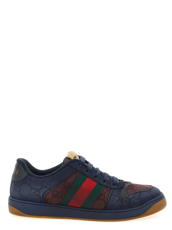 Screener Sneakers Blue - Gucci