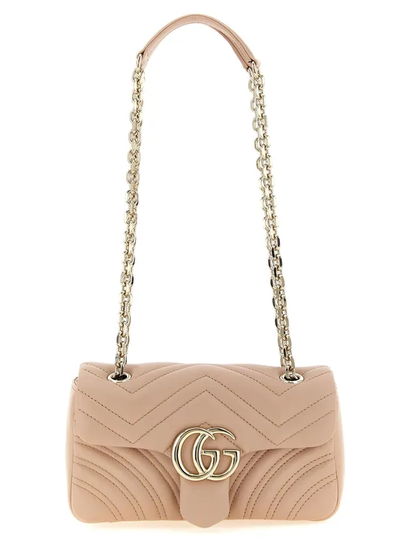 Gg Marmont Shoulder Bags Pink - Gucci