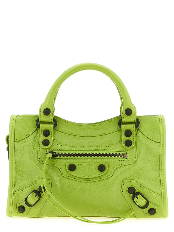 Le City Mini Hand Bags Green - Balenciaga