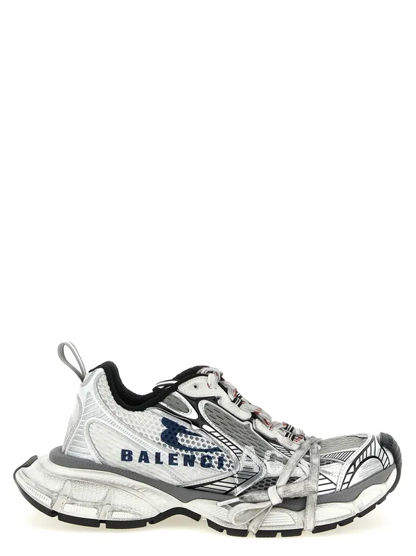 3xl Split Logo Sneakers Gray - Balenciaga