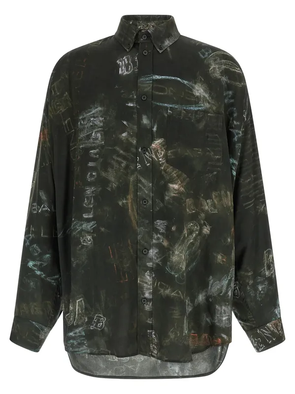 Cocoon Shirt And Blouse Black - Balenciaga