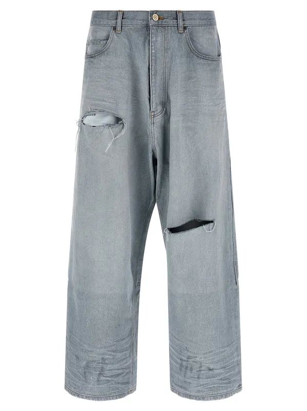 Minimal Baggy Jeans Blue - Balenciaga