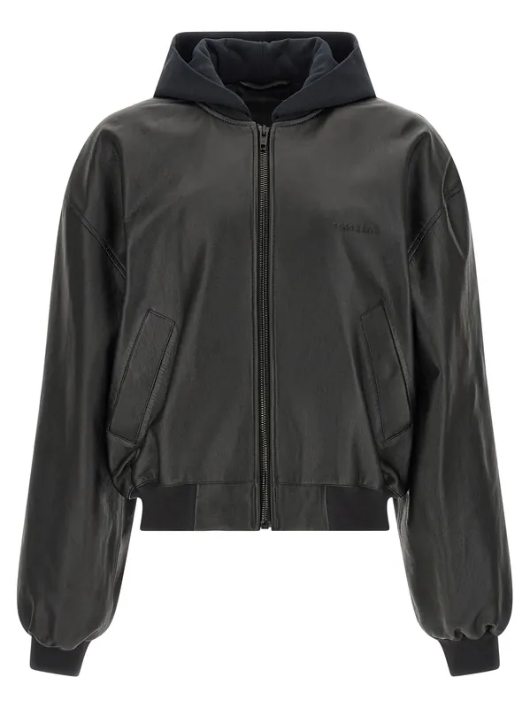 Salon De Couture Puffer Jackets Black - Balenciaga