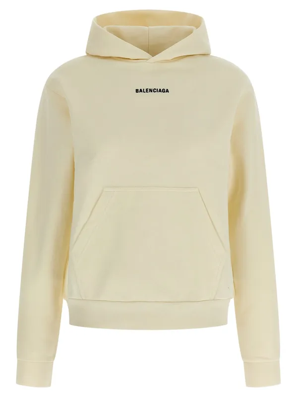 Balenciaga Back Sweatshirt Beige