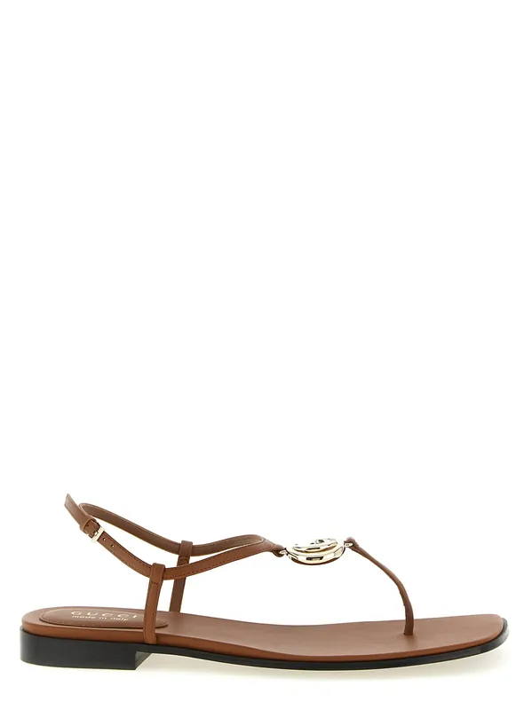 Lifford Sandals Brown - Gucci