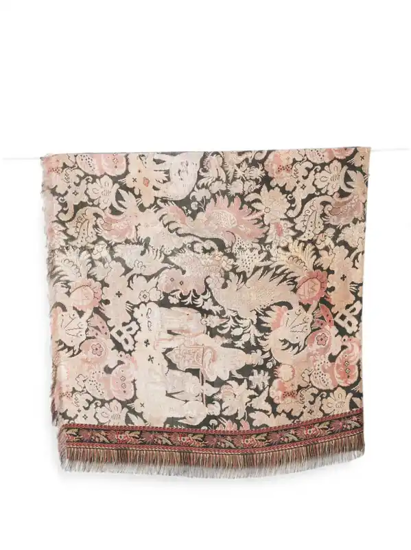 Printed Silk Scarf - Pierre Louis Mascia