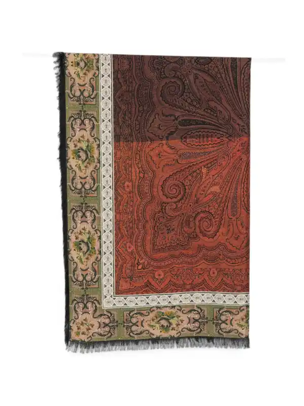 Printed Silk Scarf - Pierre Louis Mascia