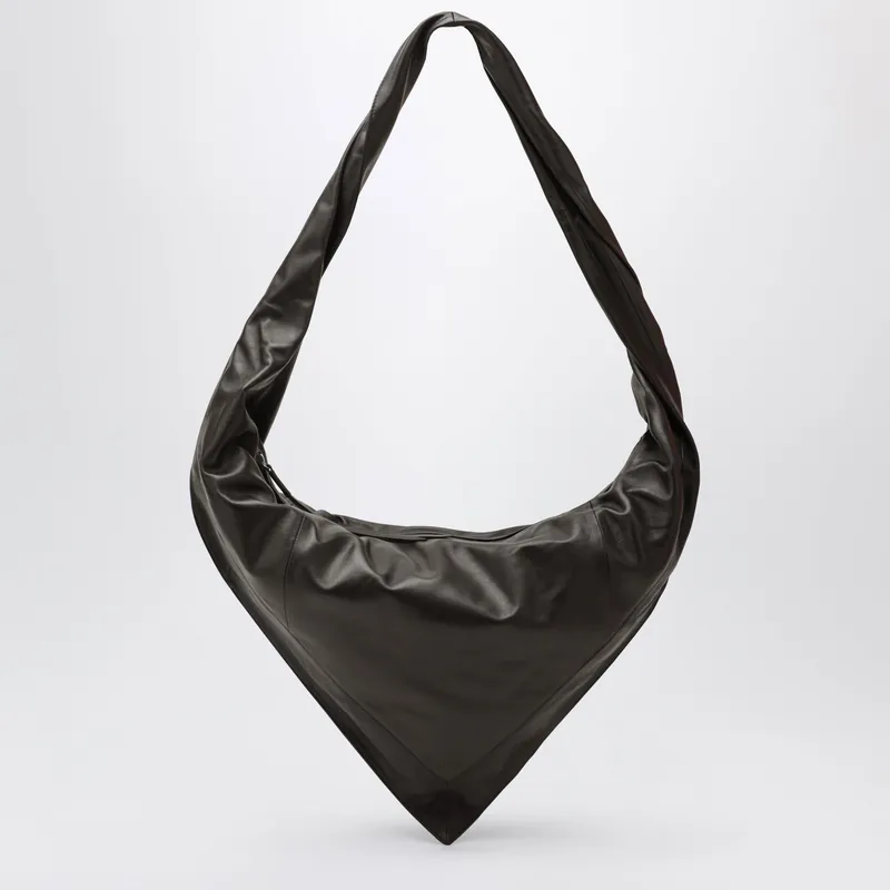 Small Black Extended Scarf Bag - Lemaire
