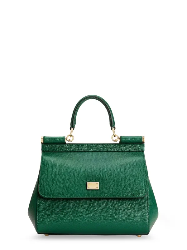 Sicily Leather Crossbody Bag - Dolce & Gabbana