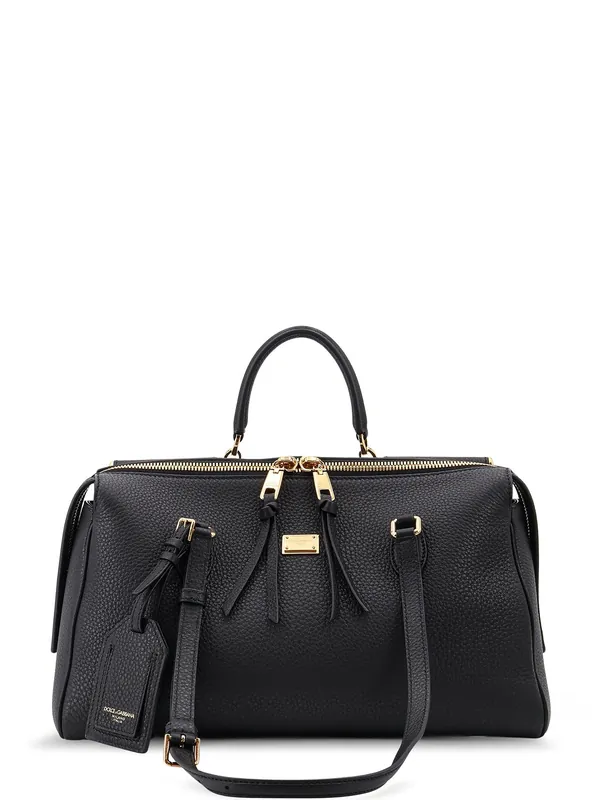 Vittoria Leather Handbag - Dolce & Gabbana