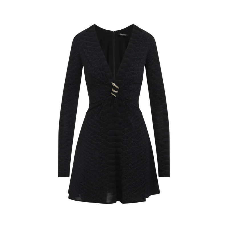 Mini Dresses Black - Roberto Cavalli