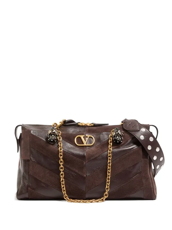 Panthea Medium Leather Shoulder Bag - Valentino Garavani