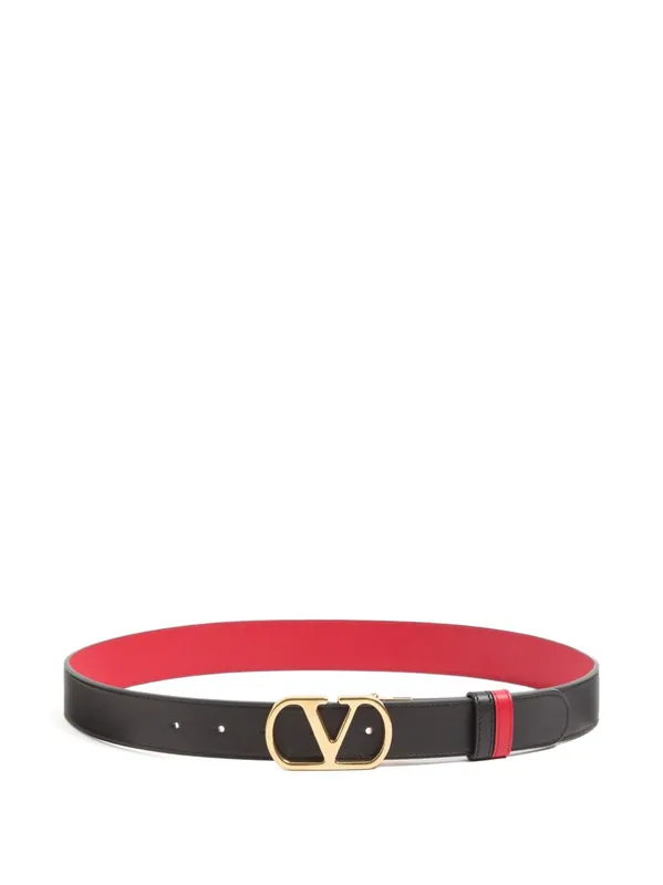 Vlogo Signature Leather Belt - Valentino Garavani