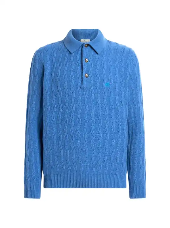 Cashmere Polo Shirt - Etro