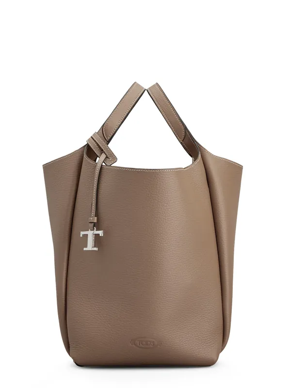Mini Leather Bucket Bag - Tod's