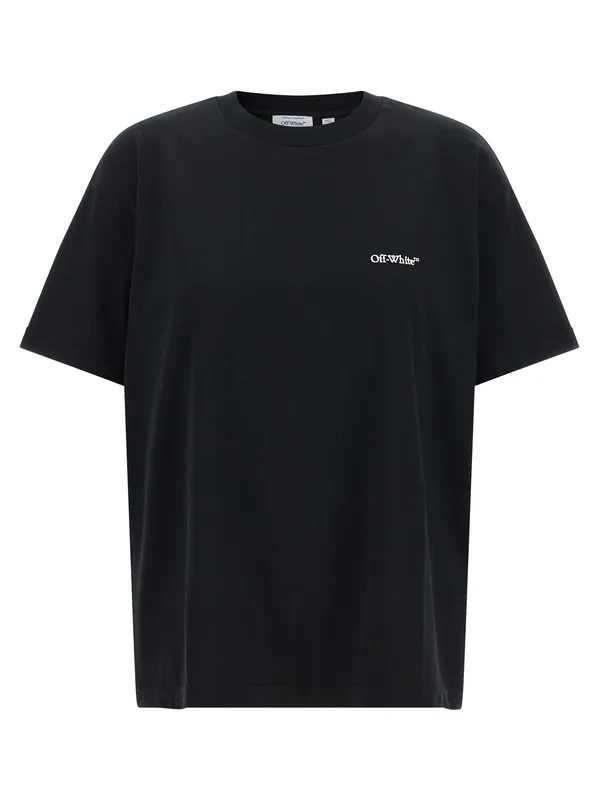 Arrow Out Flower T-Shirt Black
