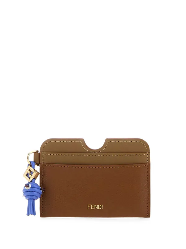Ff Diamonds Leather Card Case - Fendi