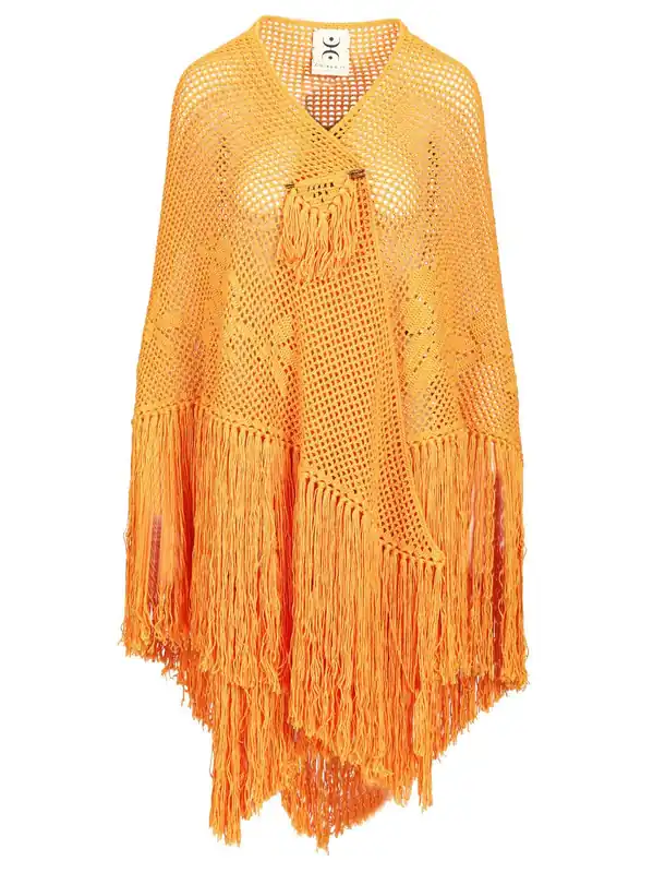 Scialle Rosa Knitwear Orange - Chiarais