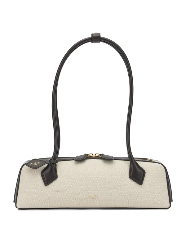 Le Teckel Shoulder Bags Beige - Alaïa