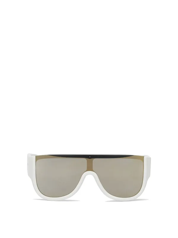 Mask Sunglasses White - Alaïa