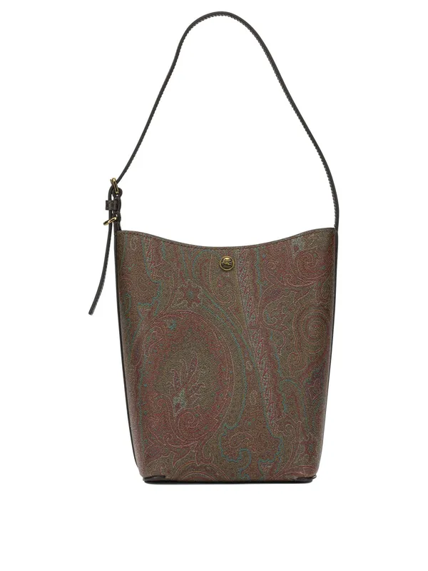 Etro Essential Shoulder Bags Brown