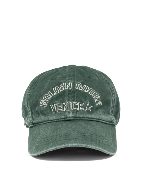 Golden Venice Hats Green - Golden Goose