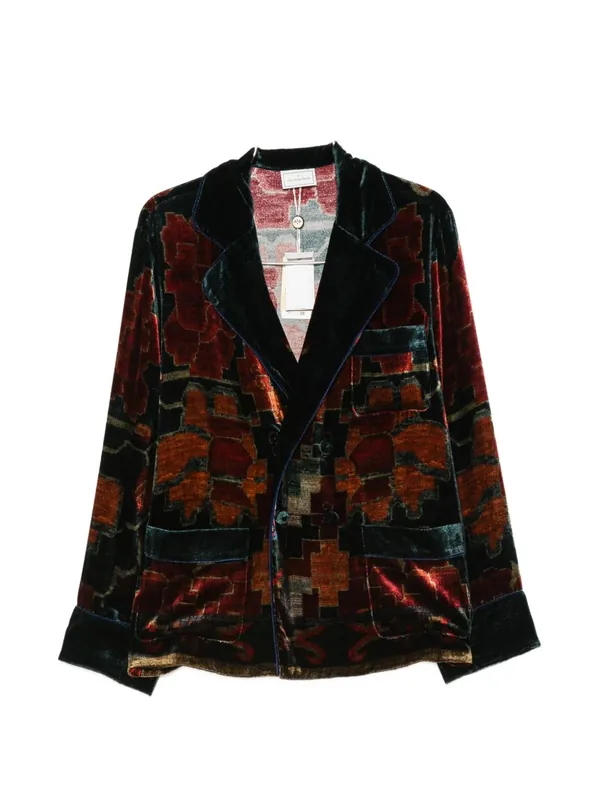 Single-Breasted Blazer Jacket