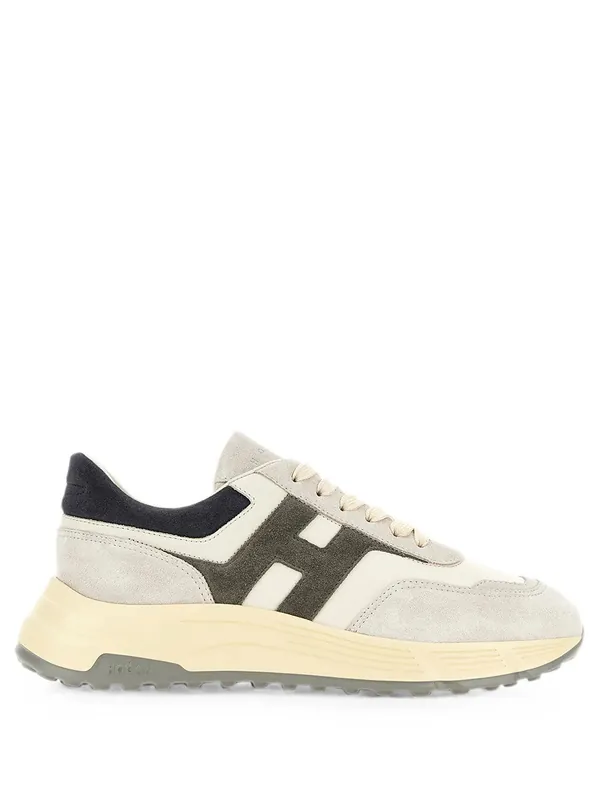 Hogan Hyperlight Suede And Nappa Leather Sneakers