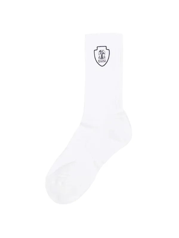 Cotton Blend Socks - Brunello Cucinelli