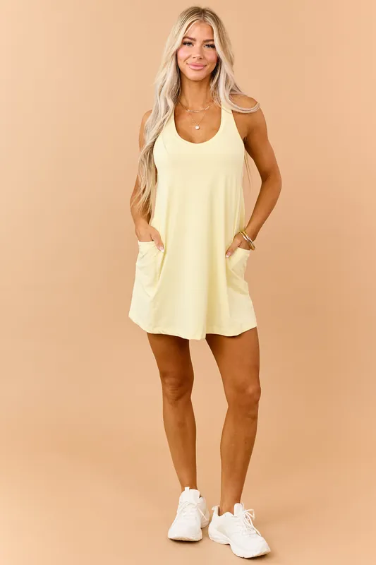 Honeysuckle Soft Knit Active Style Dress Romper - RAE MODE