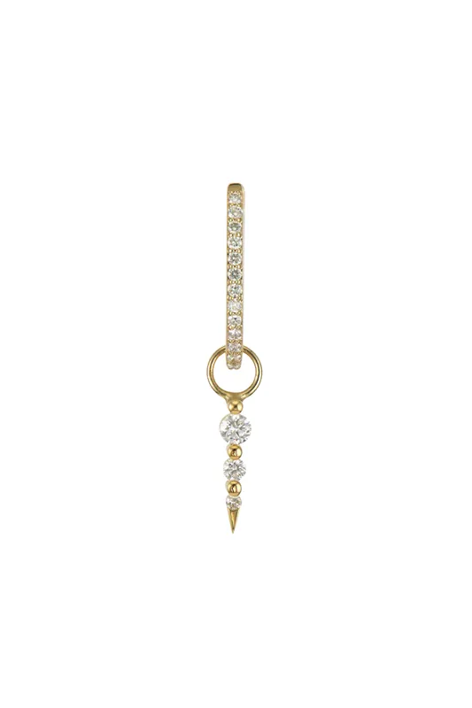 Sari Dagger Charm | Medium - Three Stories Jewelry