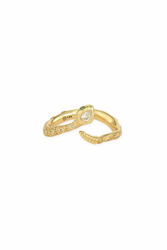 Tiny Rattlesnake Band - Three Stories Jewelry