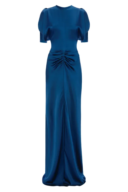 Isabella Gown | Dark Ocean - Victoria Beckham