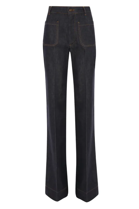 Alina Stretch Jean | Indigo Rinse - Victoria Beckham
