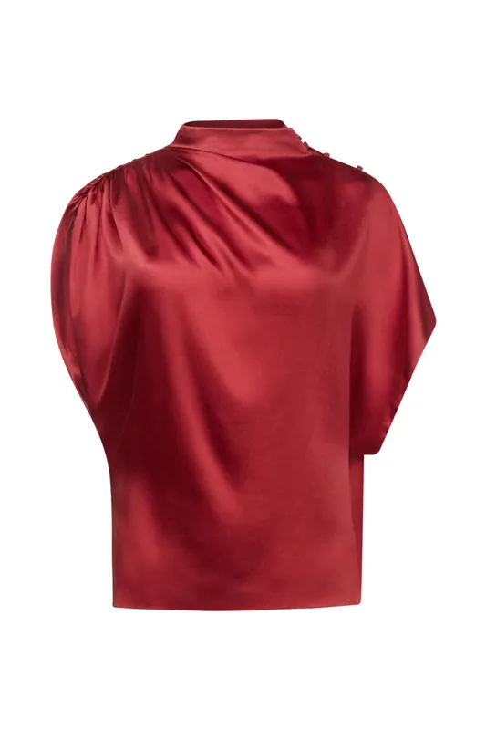 Wish You Would Top | Red Currant - TWP