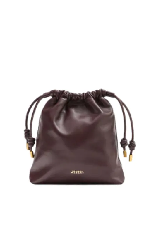 Silven Mini Handbag | Burgundy - Isabel Marant