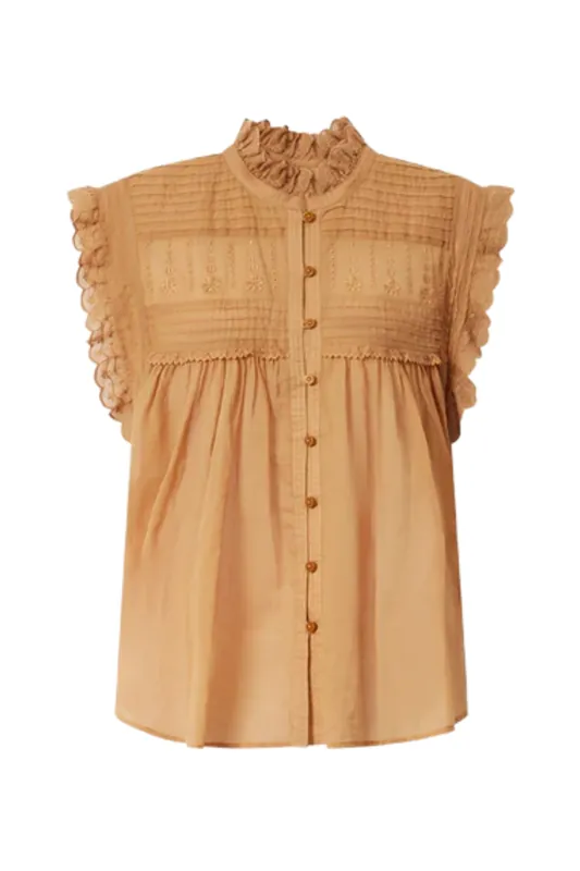 Dersia Top | Caramel - Isabel Marant