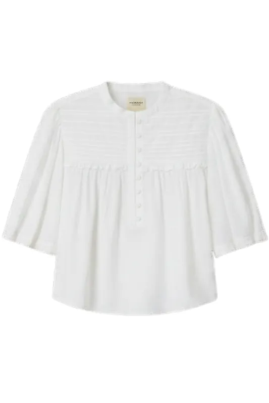 Douna Blouse | White - Isabel Marant