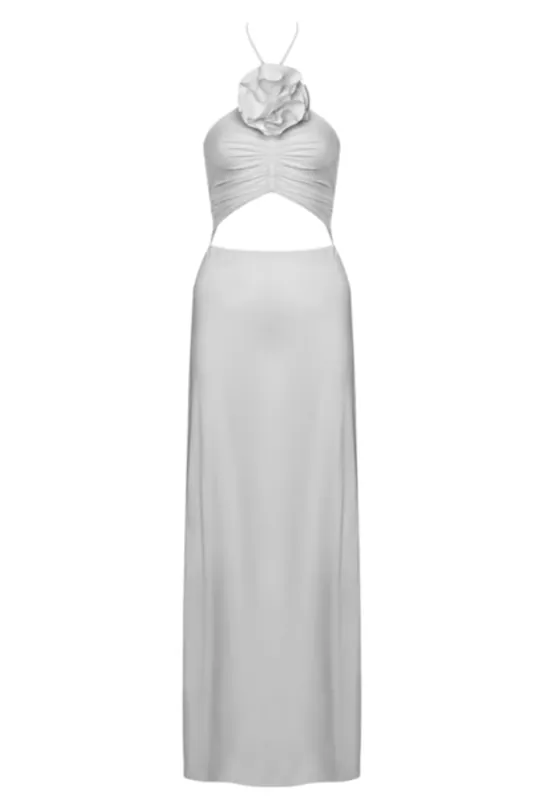 Catteleya Maxi Dress | White - Maygel Coronel