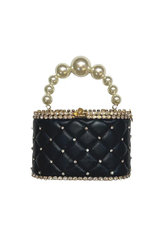 Holli Matelass Bag | Black - Rosantica
