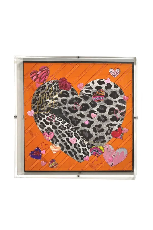 Graffiti Heart | Couture Orange - Stephen Wilson Studio