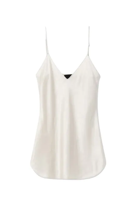 Isabella Silk Cami | Ivory - Nili Lotan