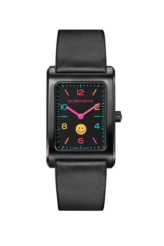 Daybreak Watch | Black Rainbow Happy - LaCalifornienne