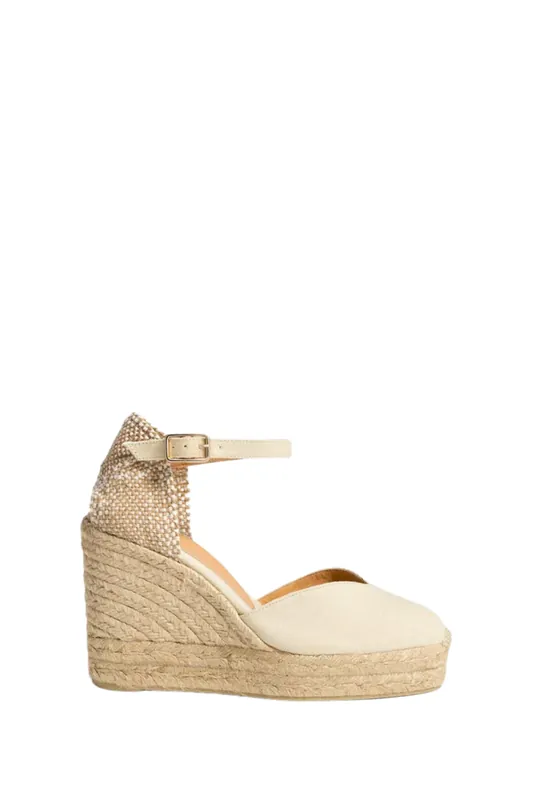 Chiarita Wedge | Ivory - Castaner