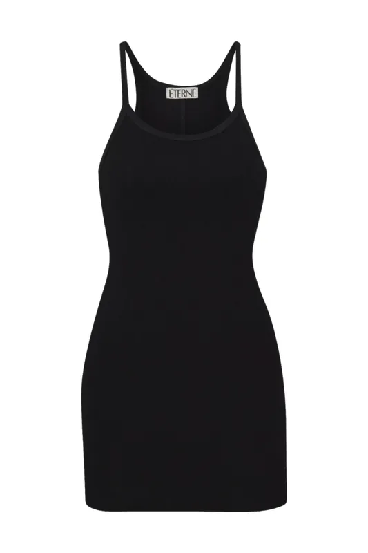 Tank Mini Dress | Black - Eterne